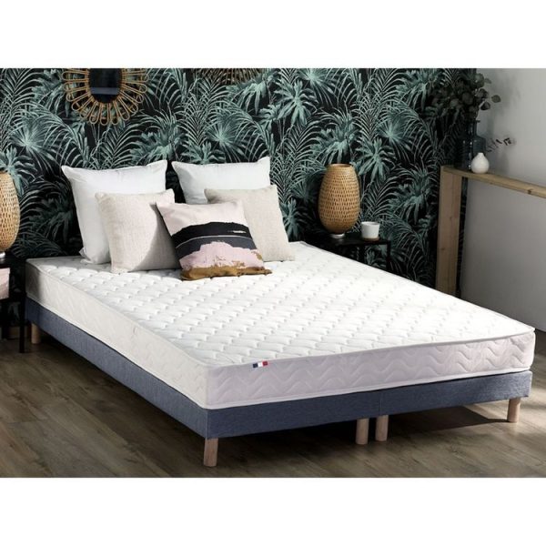 Vente flash 👍 Matelas 100% Mousse Ferme Réversible 160x 200 Cm STRATUS 🛒 1