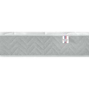 Meilleur prix ✨ Matelas Ressorts Ensachés 90×190 Cm AUBANCE ❤️ 9