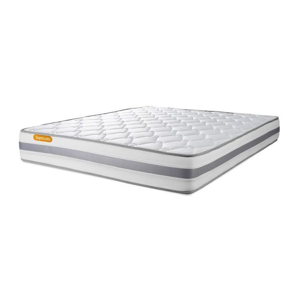 Promo ⭐ SEPTNUITS Matelas Ressorts Ensachés 140×200 Memo Spring 3 Zones De Confort MAXI épaisseur ✔️ 4