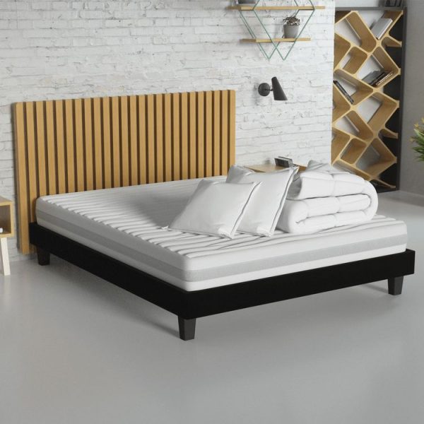 Offres 🌟 HBEDDING Matelas Mousse 160×200 + Couette + 2 Oreillers – Clean Confort 🔔 4