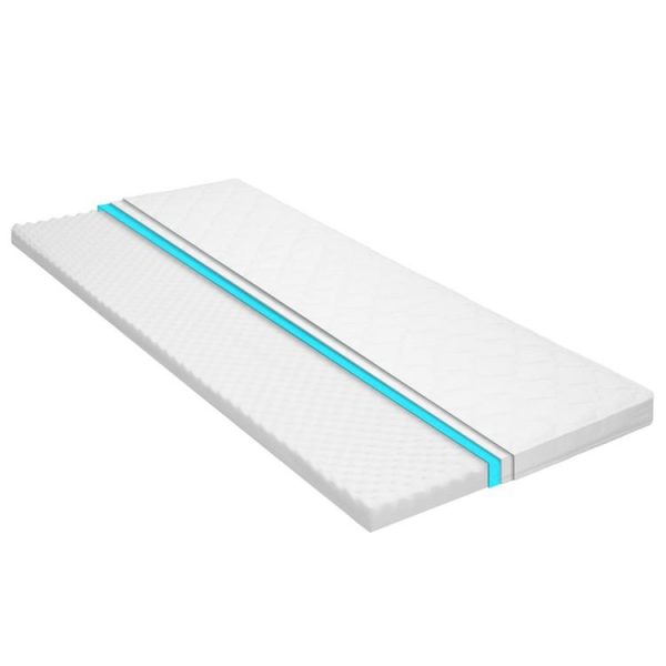 De gros 😉 VIDAXL Sur-matelas 90 X 200 Cm Mousse Froide Profil D’œuf 6 Cm 👍 1