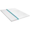 De gros 🧨 VIDAXL Sur-matelas 140 X 200 Cm Mousse Froide Profil D’œuf 6 Cm 😀 11