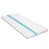 Le moins cher 😍 VIDAXL Sur-matelas 100 X 200 Cm Mousse Froide Profil D’œuf 6 Cm ❤️ 13